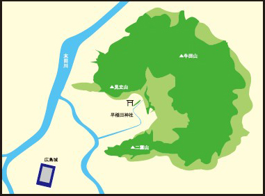 図2. 牛田山山形図